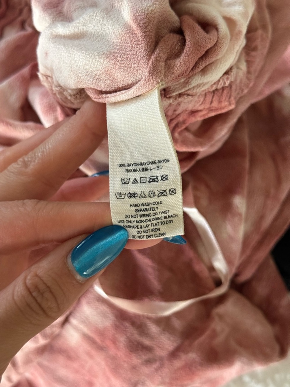 Free People "Just Float" Strapless Tie-Dye Jumpsuit - Picture 10 of 11
